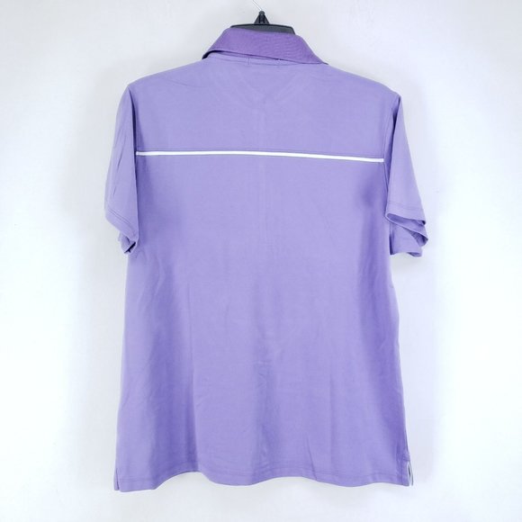Bermuda Sands XP Golf Polo Women's Size Large Purple - Picture 3 of 7